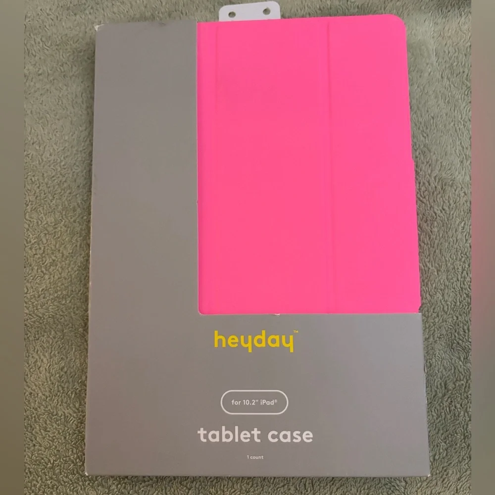 Heyday Bright Pink Tablet Case for iPad 10.2